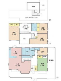 【間取り】 | 武庫之荘本町2丁目戸建