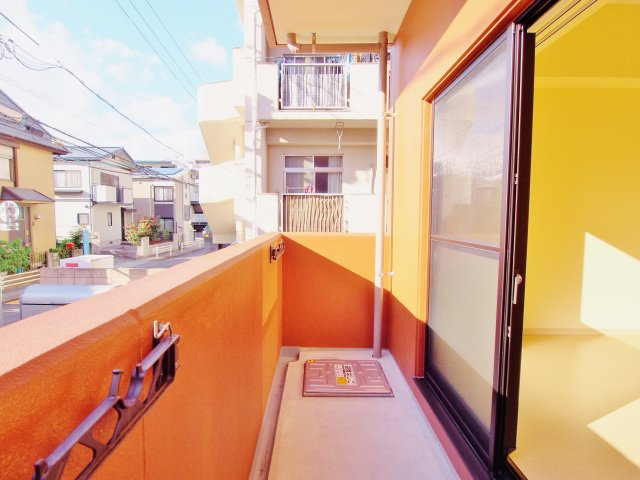 安芸郡海田町南堀川町の賃貸マンションのバルコニー