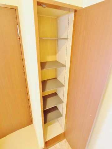 安芸郡海田町南堀川町の賃貸マンションの玄関