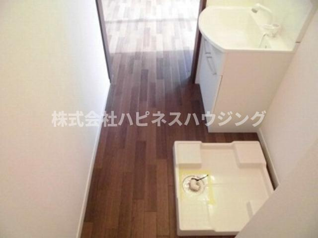 セノーテの洗面所|広い洗面スペース