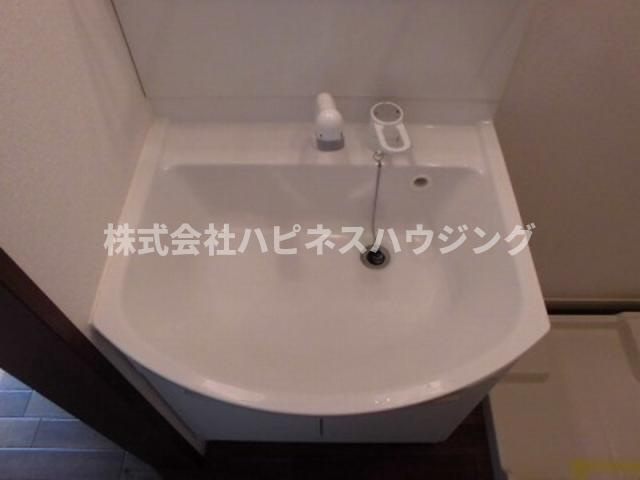 セノーテの洗面所|忙しい朝には欠かせない洗面所です