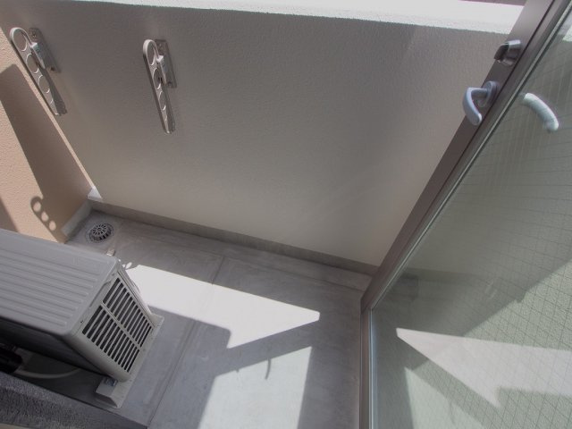 Glycine Court長束のバルコニー