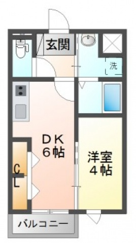 Glycine Court長束の間取り