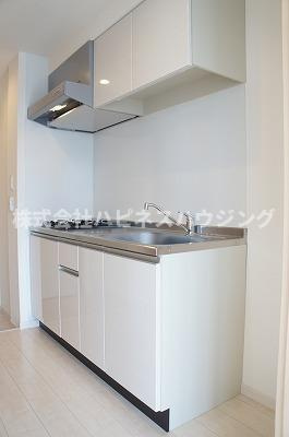 リブリ・ブルーメのキッチン|きれいなキッチンです