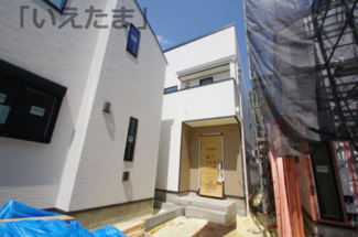 【外観】 | 【仲介手数料無料！！】日野市東豊田４丁目　新築戸建て（全6棟）B号棟　4480万円 | 令和７年11月2日撮影　建築中