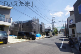 【前面道路含む現地写真】 | 【仲介手数料無料！！】日野市東豊田４丁目　新築戸建て（全6棟）B号棟　4480万円