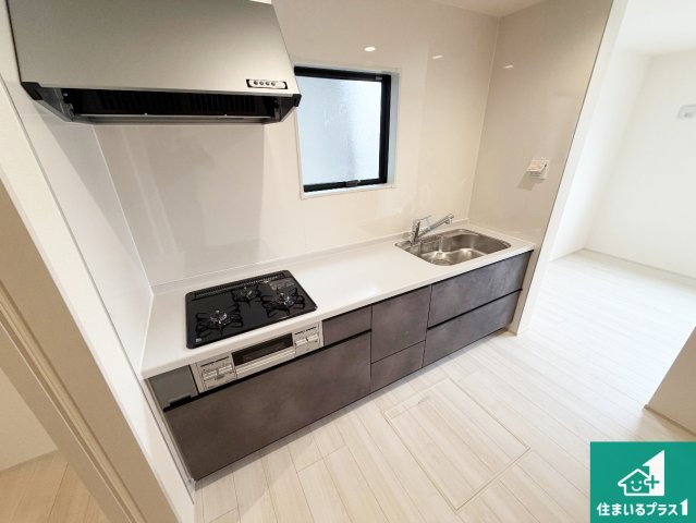 姫路市勝原区山戸　第3期　新築一戸建ての外観|周辺は落ち着いた街並みの住宅地！子育てがしやすい住環境です！まだ未完成ですが、現地でしかわからない事もございます。是非一度ご覧ください。