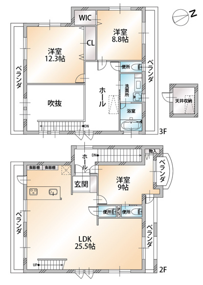 【間取り】 | Taoハウス