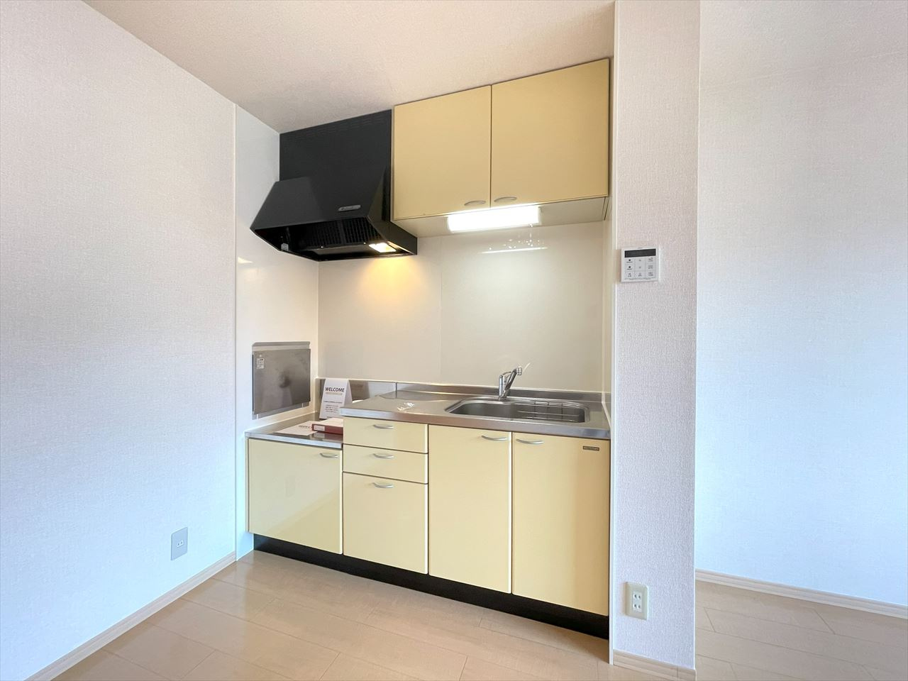 ディアコートBのキッチン|※写真は別室のため、現況と相違がございます。