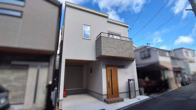 尼崎市浜　新築戸建の外観