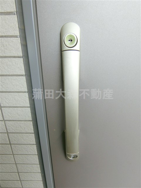 スカイコート武蔵新田の玄関