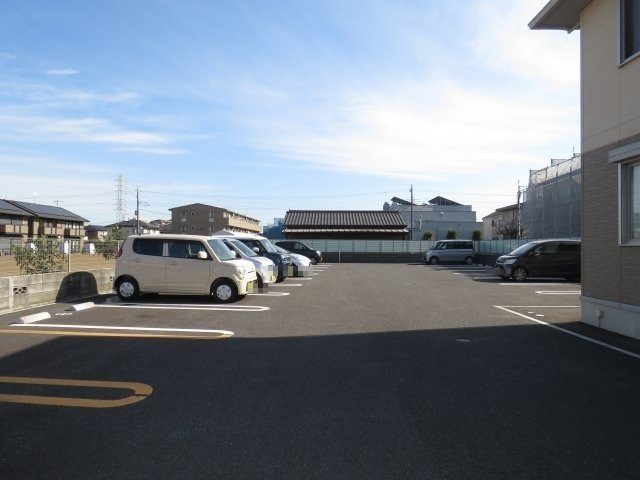 ステラハウスの駐車場
