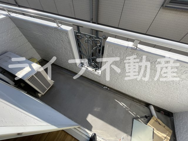 ハウスランド布施のバルコニー|陽当たり良好なバルコニーです