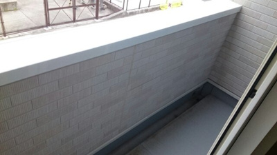 【バルコニー】 | セレーノⅠ | 外からの目が気にならないバルコニーで洗濯物が干せます