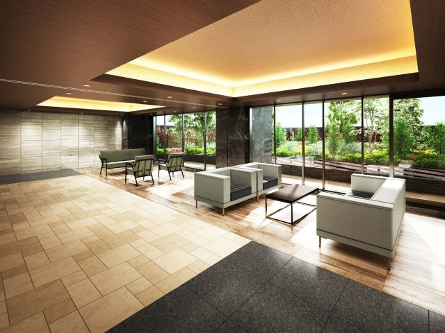 センチュリー葛西グリーンフィールドのロビー