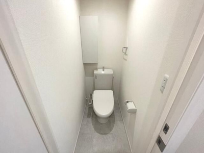 【トイレ】 | メゾン高階北 | 清潔感のあるトイレです