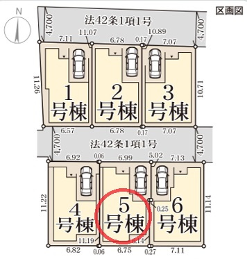 【区画図】 | リーブルガーデン東大阪市寺前町２期 | 区画図