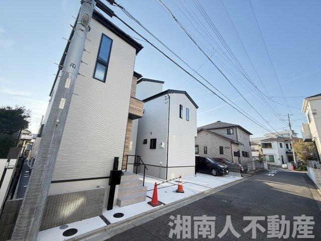 逗子市池子３丁目５９８－７４新築戸建ての前面道路含む現地写真|前面道路含む現地写真です
