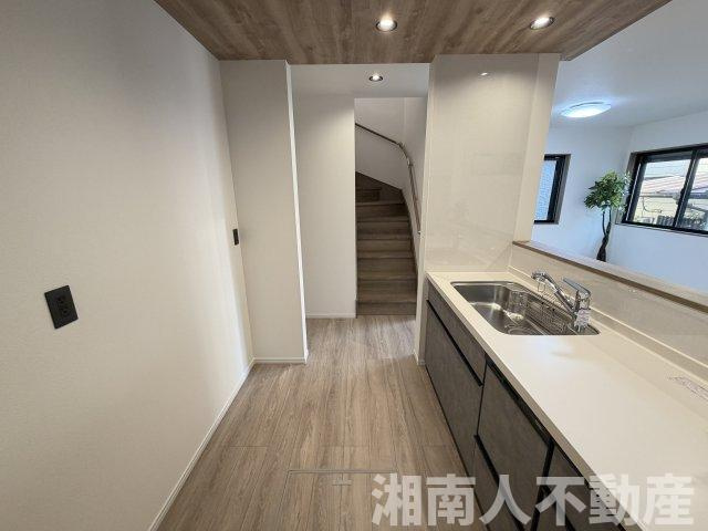 逗子市池子３丁目５９８－７４新築戸建てのキッチン|きれいなキッチンです
