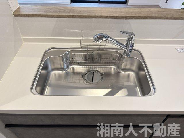 逗子市池子３丁目５９８－７４新築戸建てのキッチン|お料理しやすいキッチンです