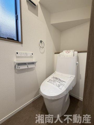 逗子市池子３丁目５９８－７４新築戸建てのトイレ|清潔感のあるトイレです