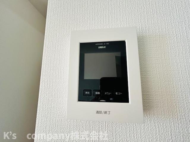 茅ヶ崎市浜須賀　新築戸建　2号棟の防犯設備|訪問者の顔が見えて安心です♪