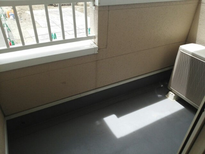 【バルコニー】 | サニーライツⅠ | お洗濯にも便利なバルコニー付き