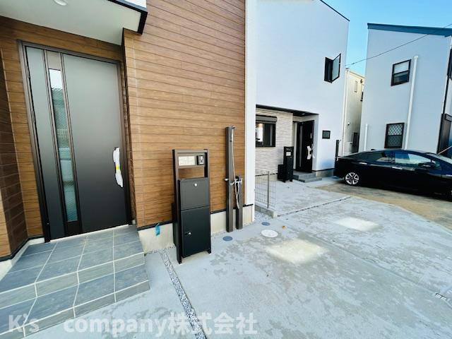 茅ヶ崎市浜須賀　新築戸建　3号棟の外観|外シャワー付き◇◇
