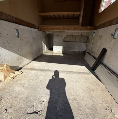 室蘭市八丁平2丁目46-13戸建の駐車場