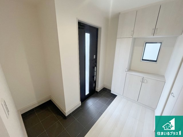 姫路市勝原区山戸　第2期　新築一戸建ての外観|周辺は落ち着いた街並みの住宅地！子育てがしやすい住環境です！まだ未完成ですが、現地でしかわからない事もございます。是非一度ご覧ください。