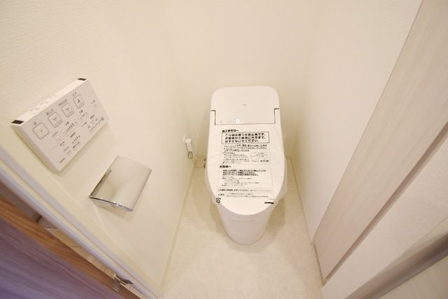 ミュプレ梅丘のトイレ