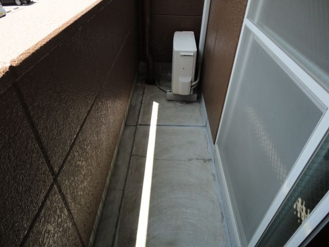 マリンルージュのバルコニー|落ち着いた時間を過ごせるバルコニーです