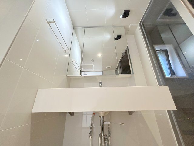 ローレルコートエスタ萩の台　５号棟の独立洗面台