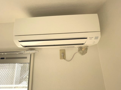 【設備】 | エリータ上新庄 | エアコン付きのお部屋です