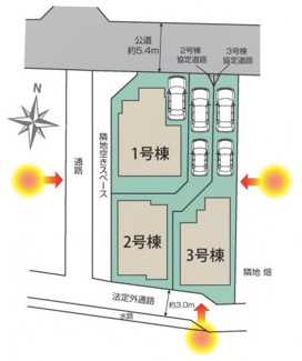【区画図】 | 東村山市野口町2期　全3棟　3号棟 | 東村山市野口町2期　全3棟　3号棟