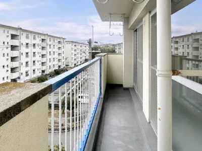 【バルコニー】 | ビレッジハウス鳴滝34号棟 | モデルルームの写真です