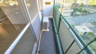 【バルコニー】 | ビレッジハウス紀三井寺6号棟 | ビレッジハウスの同一物件・同一タイプの間取りの写真です