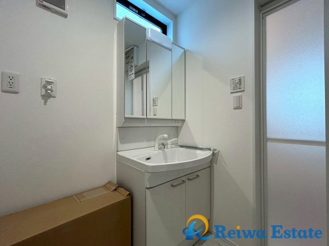 新築戸建　茅ヶ崎市松が丘2丁目の独立洗面台