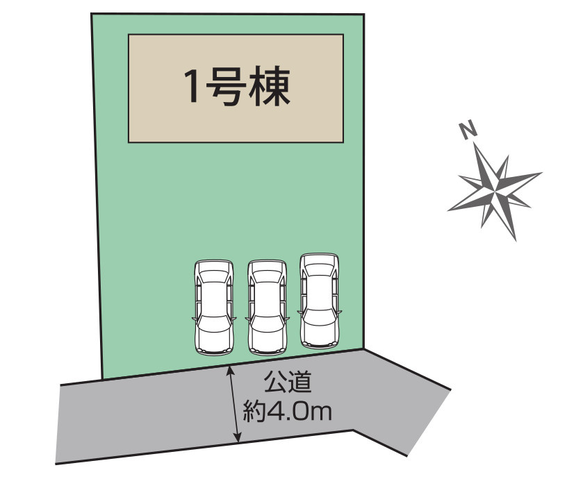 桐生市琴平町の区画図|区画図