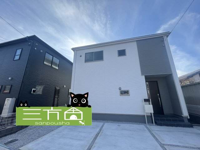 新築　前橋市大利根町第7　Livele Garden.S　1号棟の外観|現地写真　2026年1月完成しました！ご内覧等、お気軽にお問合せください♪　							
　							
