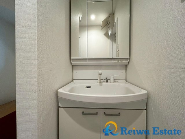 新築戸建　茅ヶ崎市松が丘2丁目の独立洗面台