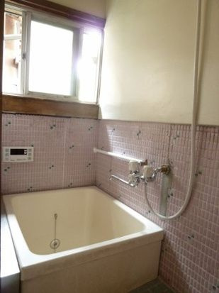 中郷２－２０３貸家の浴室|お風呂です