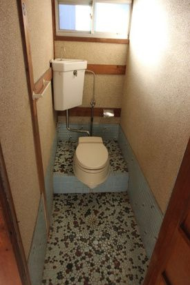 中郷２－２０３貸家のトイレ|トイレです