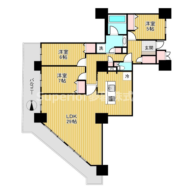 大津市皇子が丘２丁目の中古マンション