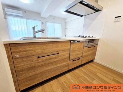 【キッチン】 | プレステージ灘新在家Ⅲ | 2沿線が徒歩圏内！