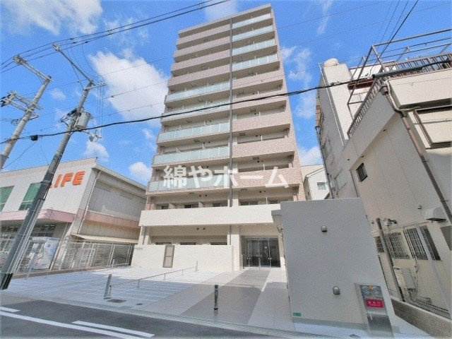 アドバンス大阪イーストの外観|外はこのようになっています