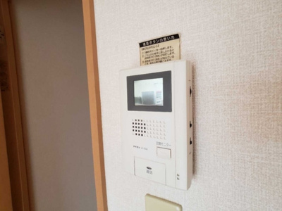 【セキュリティ】 | リースランド平出 Ｄ | モニター付きインターホン