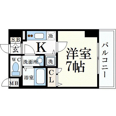 【間取り】 | ララプレイス　ザ・京橋ステラ