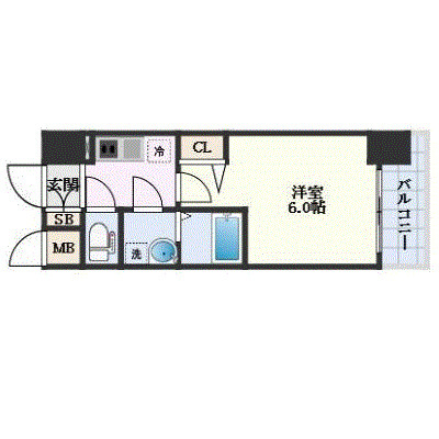 【間取り】 | エスリード難波ALLURE
