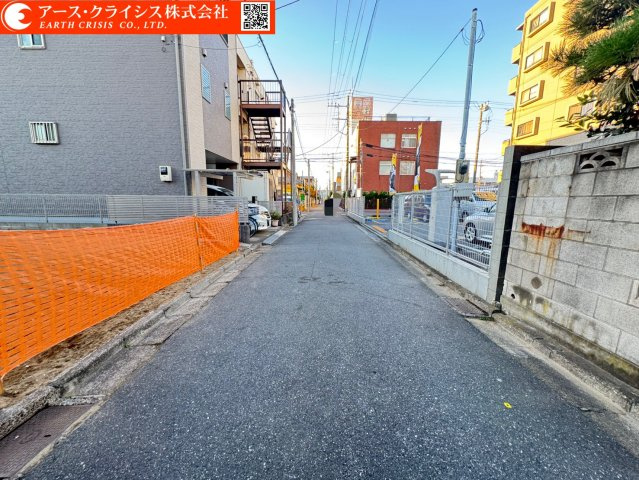 【前面道路含む現地写真】 | 船橋市湊町3丁目 | 京成船橋駅徒歩13分、船橋駅徒歩15分の大変希少な好立地です！